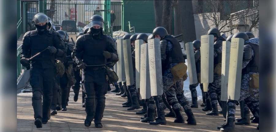 В Твери прошли тактико-специальные учения подразделений Росгвардии  (видео)