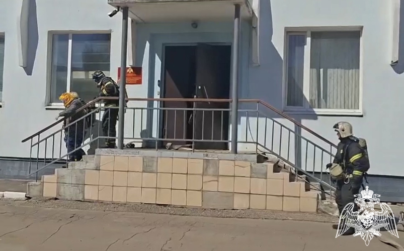 Личный состав Управления Росгвардии по Тверской области принял участие в пожарно-тактических учениях