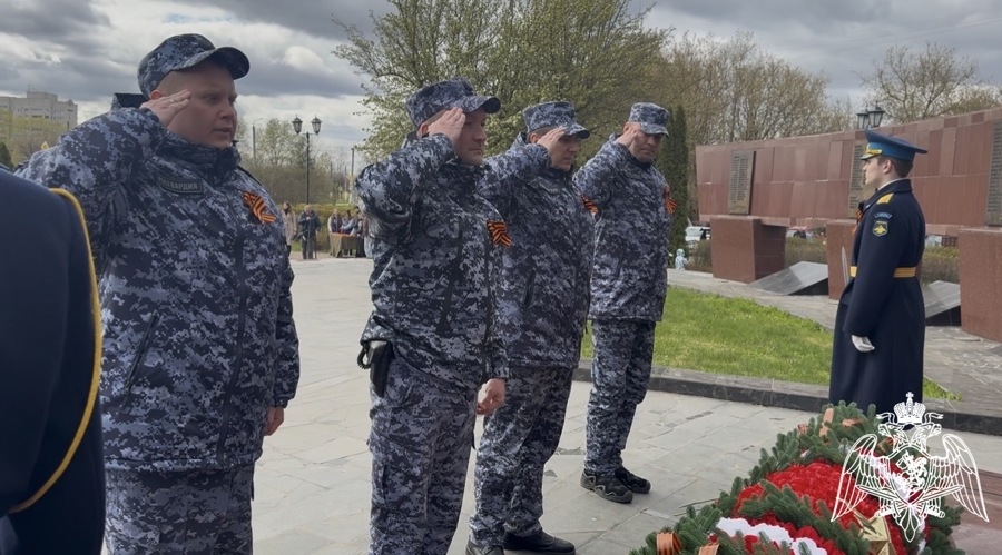 В Твери росгвардейцы приняли участие в старте Всероссийской акции «Георгиевская ленточка» 