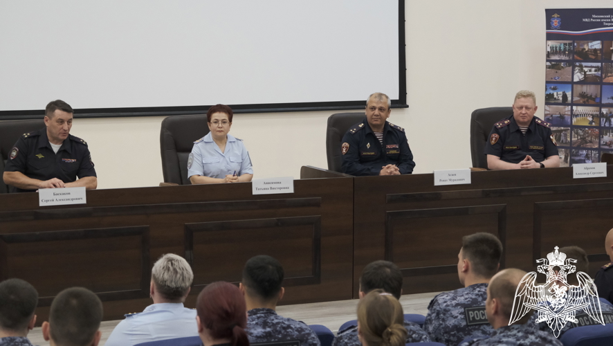 В Тверском филиале Московского университета МВД России имени В.Я. Кикотя состоялся очередной выпуск росгвардейцев,  прошедших первоначальную профессиональную подготовку