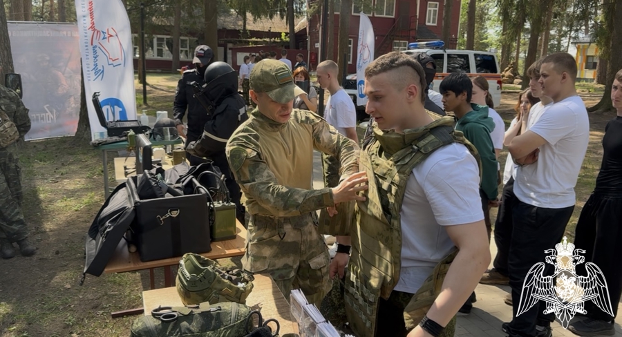Росгвардейцы приняли участие в проведении военно-патриотического слета "Тверская Зарница" в Тверской области