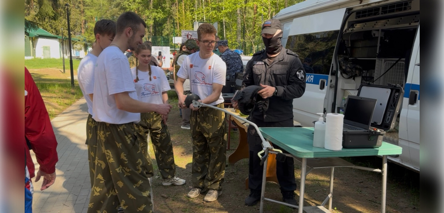 Росгвардейцы приняли участие в проведении военно-патриотического слета "Тверская Зарница" в Тверской области