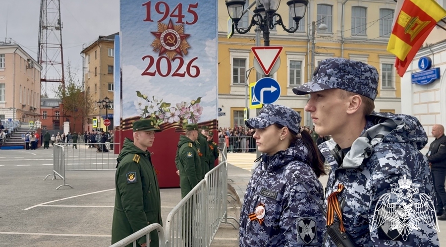 В День Победы Росгвардия обеспечивала безопасность на праздничных мероприятиях в Тверской области