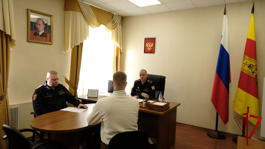     Начальник Управления Росгвардии по Тверской области  провел личный прием граждан