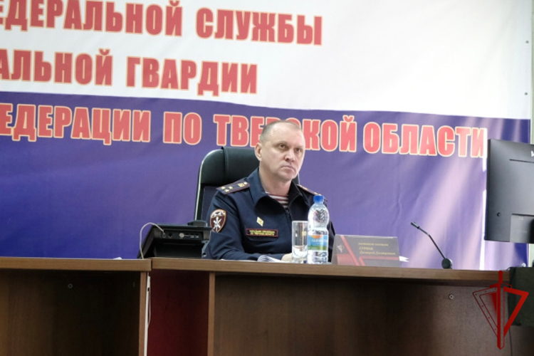 В Управлении Росгвардии по Тверской области подведены итоги служебно‑боевой деятельности за истекший период 2026 года