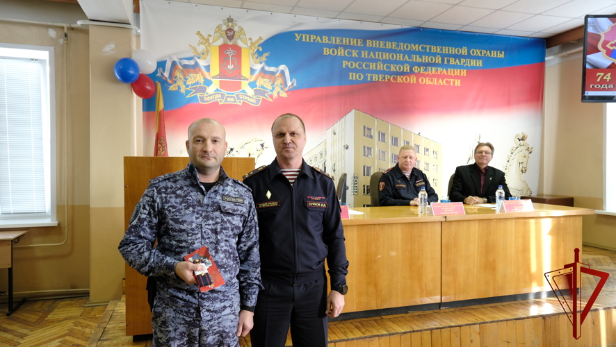 В Тверской области сотрудники вневедомственной охраны отметили 74-ю годовщину со дня образования службы