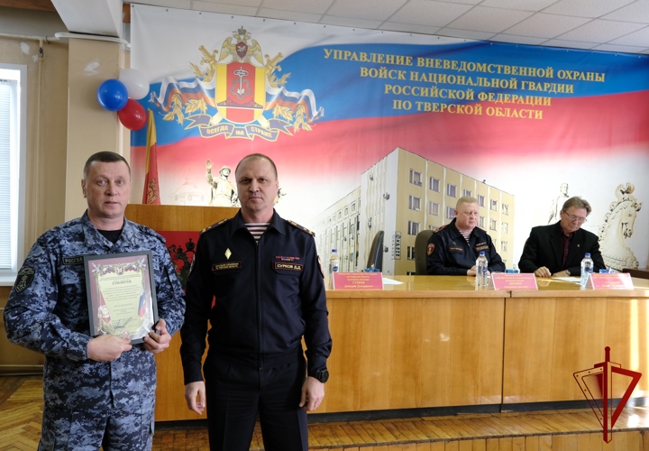 В Тверской области сотрудники вневедомственной охраны отметили 74-ю годовщину со дня образования службы