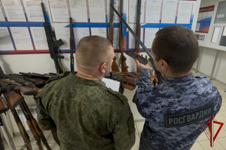 За неделю сотрудники Управления Росгвардии по Тверской области осуществили свыше 170 проверок владельцев оружия