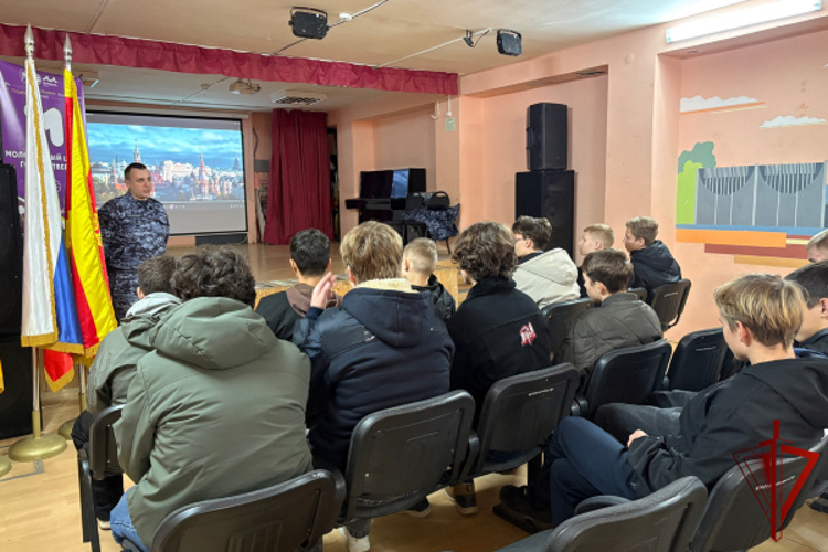 Личный состав Росгвардии принял участие в Дне допризывника в Твери